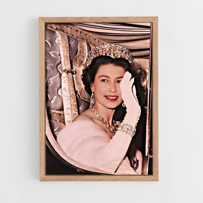 ap-queen elizabeth ii-15 cadre Bois clair