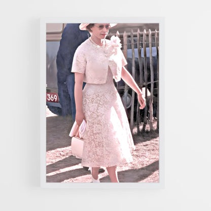 ap-queen elizabeth ii-16 cadre Blanc
