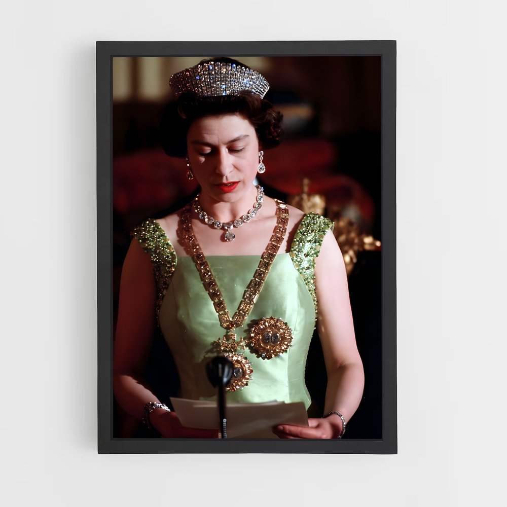 ap-queen elizabeth ii-8 cadre Noir