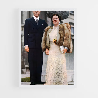 ap-queen elizabeth the queen mother-5 cadre Blanc