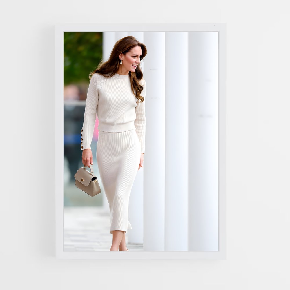 ap-queen letizia-4 cadre Blanc