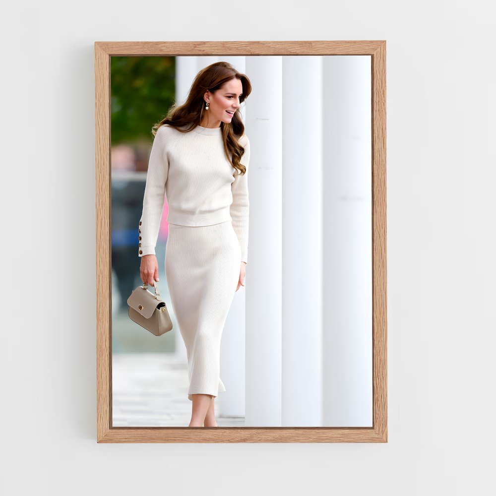 ap-queen letizia-4 cadre Bois clair
