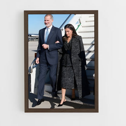 ap-queen letizia-5 cadre Bois foncé