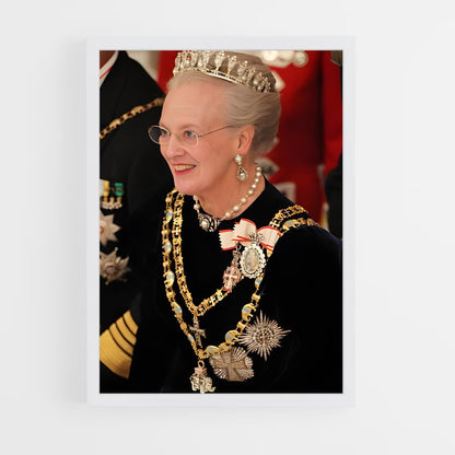 ap-queen margrethe ii-2 cadre Blanc
