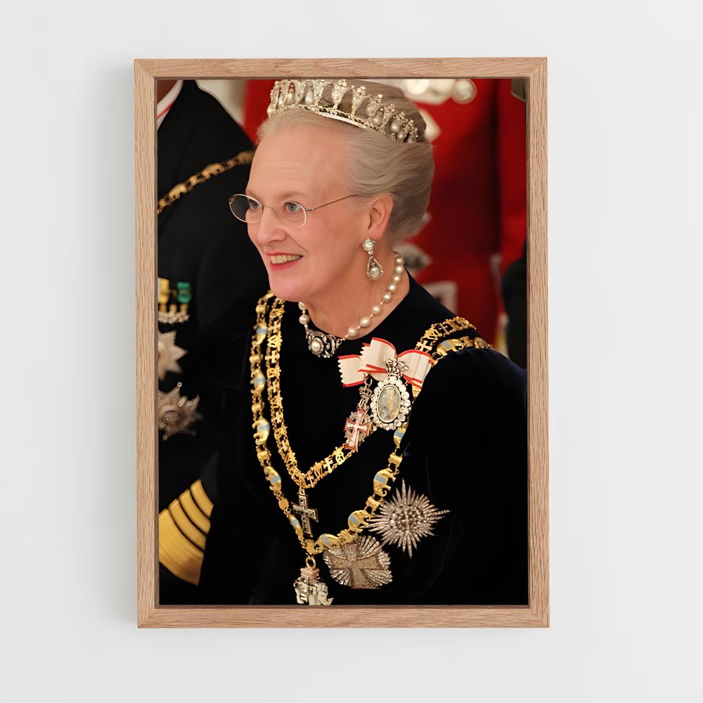 ap-queen margrethe ii-2 cadre Bois clair