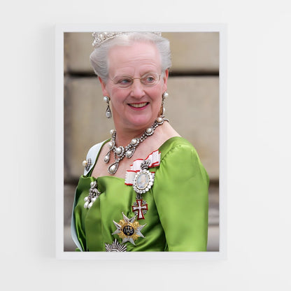 ap-queen margrethe ii-3 cadre Blanc
