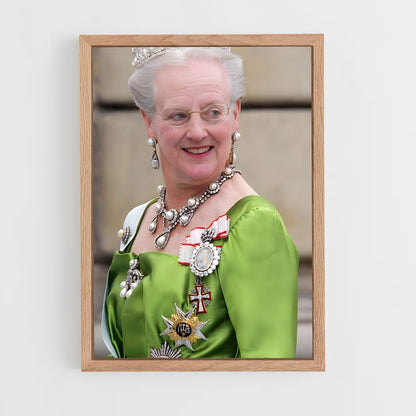 ap-queen margrethe ii-3 cadre Bois clair