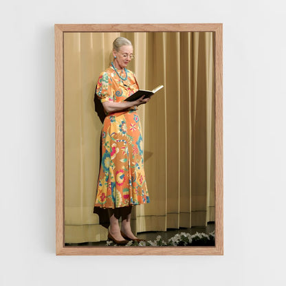 ap-queen margrethe ii-4 cadre Bois clair