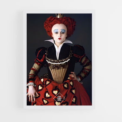 ap-queen of hearts-1 cadre Blanc