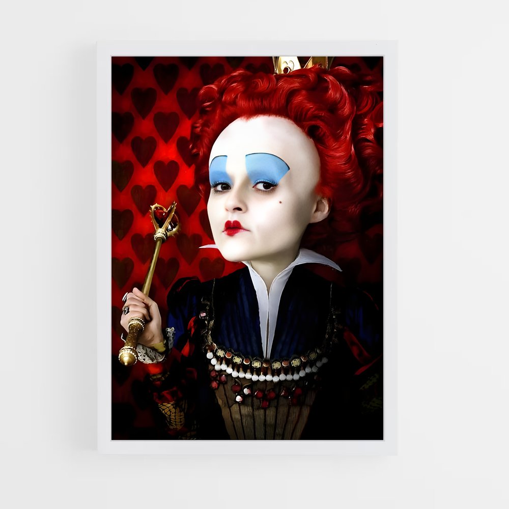 ap-queen of hearts-2 cadre Blanc