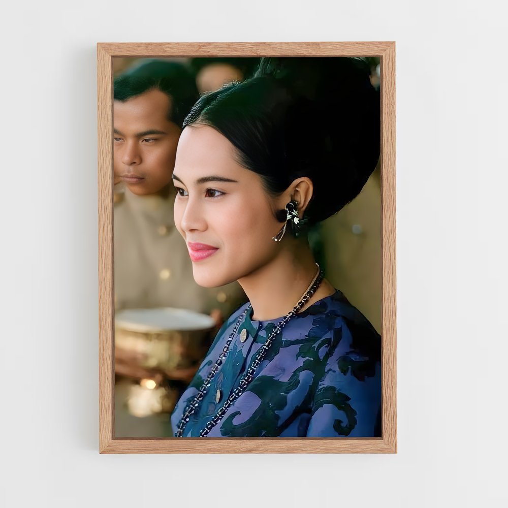 ap-queen sirikit-3 cadre Bois clair