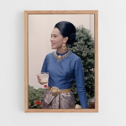 ap-queen sirikit-6 cadre Bois clair