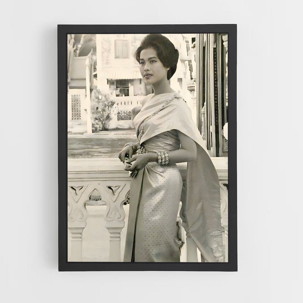 ap-queen sirikit-8 cadre Noir