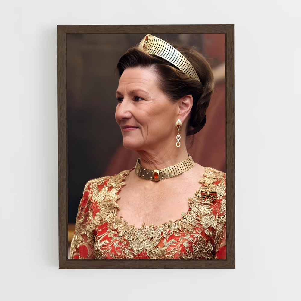 ap-queen sonja-3 cadre Bois foncé