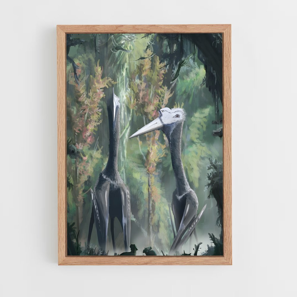 ap-quetzalcoatlus-1 cadre Bois clair
