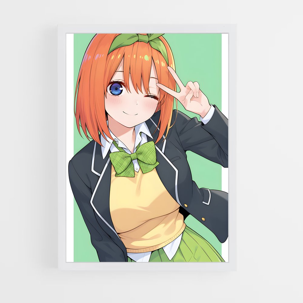 ap-quintessential quintuplets-4 cadre Blanc