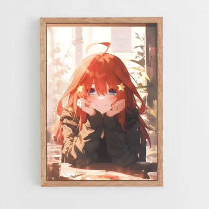 ap-quintessential quintuplets-7 cadre Bois clair