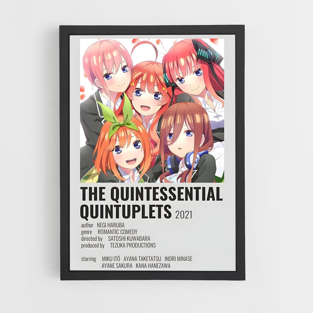 ap-quintessential quintuplets-8 cadre Noir