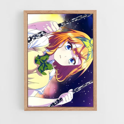ap-quintessential quintuplets-9 cadre Bois clair