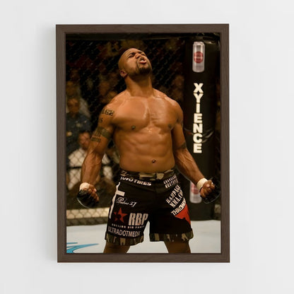 ap-quinton rampage jackson-1 cadre Bois foncé