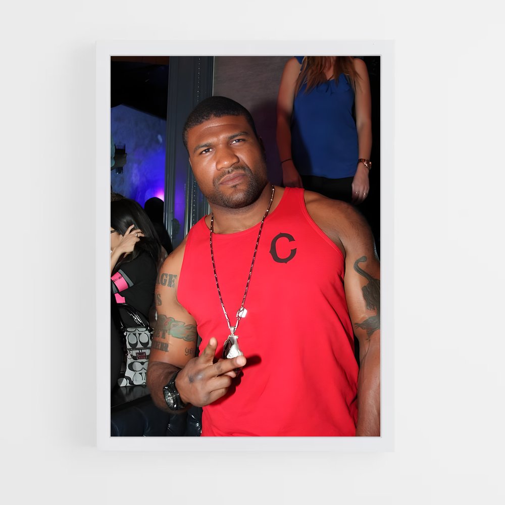 ap-quinton rampage jackson-2 cadre Blanc
