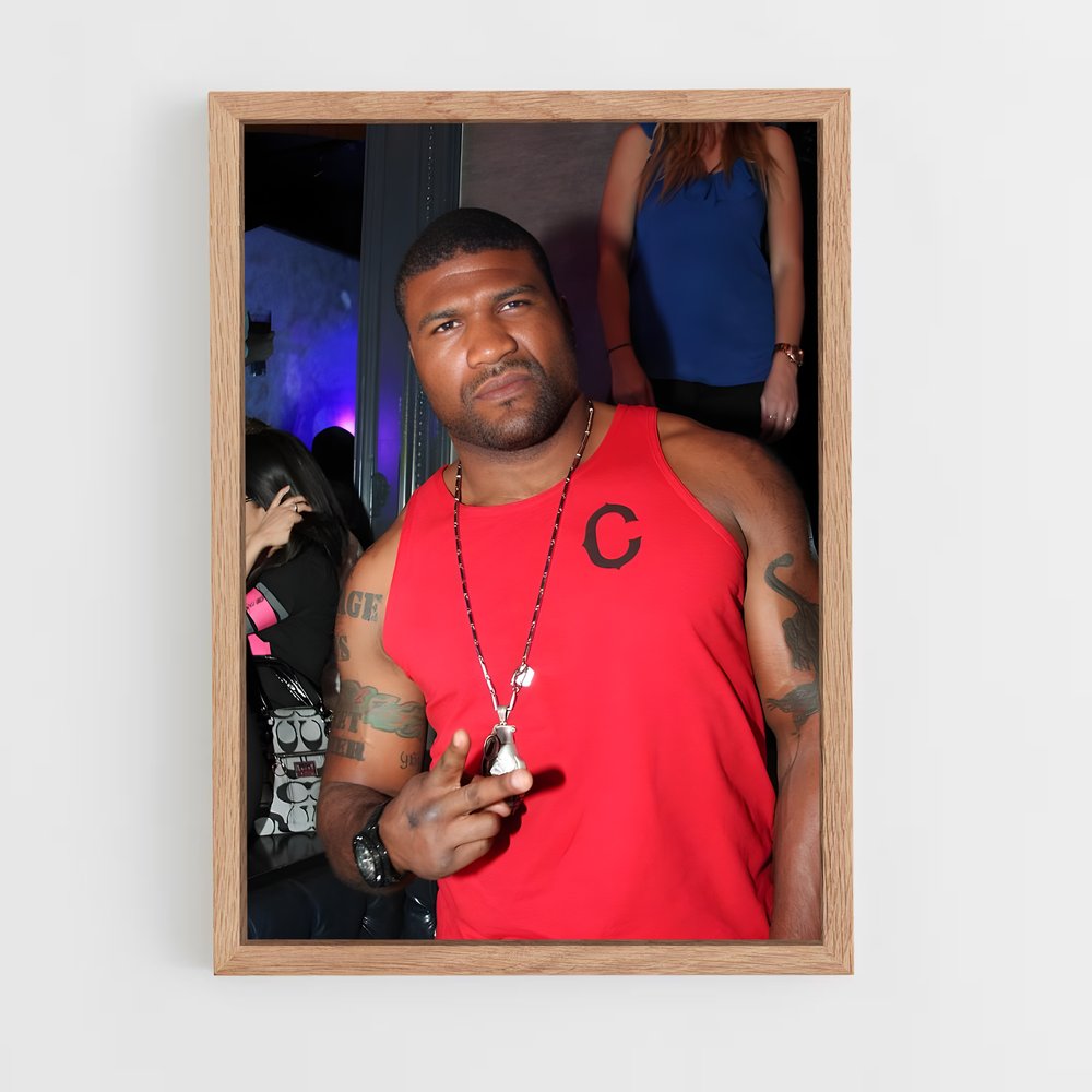 ap-quinton rampage jackson-2 cadre Bois clair