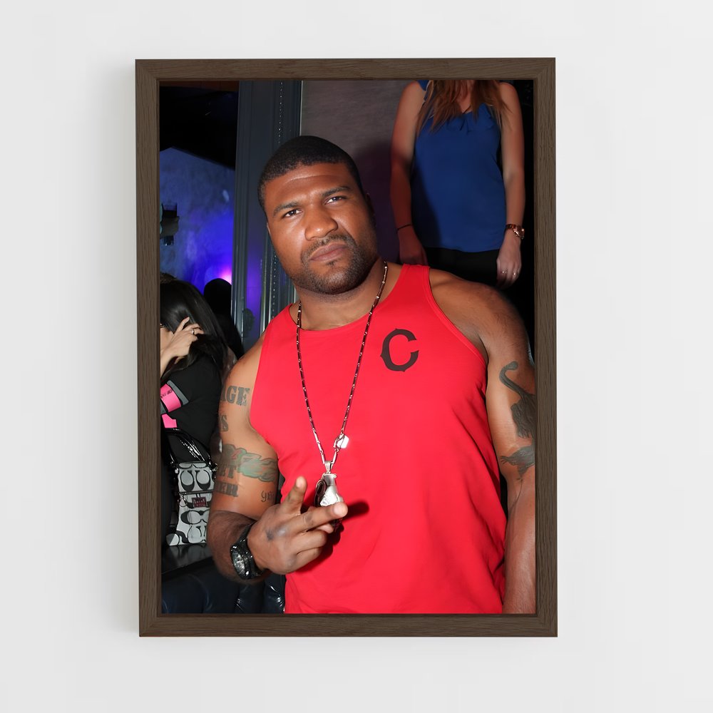 ap-quinton rampage jackson-2 cadre Bois foncé