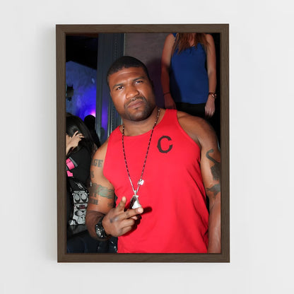 ap-quinton rampage jackson-2 cadre Bois foncé