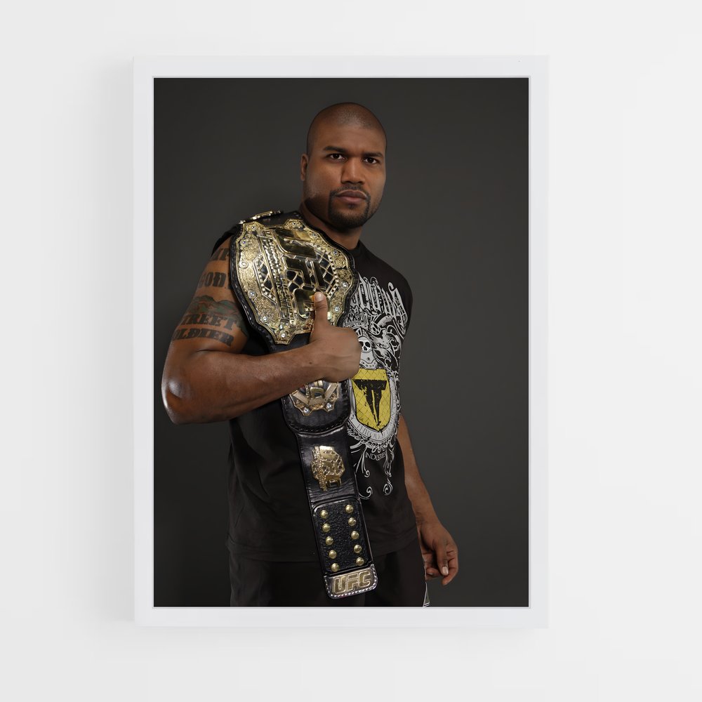 ap-quinton rampage jackson-3 cadre Blanc