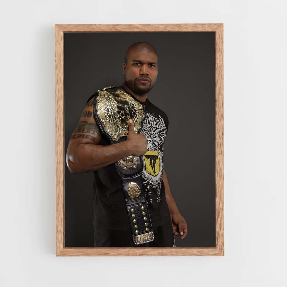 ap-quinton rampage jackson-3 cadre Bois clair