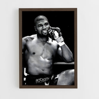 ap-quinton rampage jackson-4 cadre Bois foncé