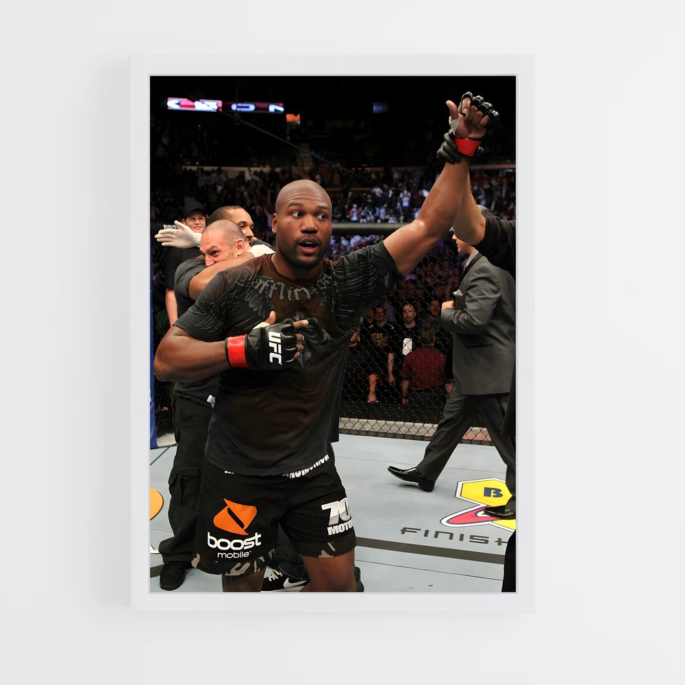 ap-quinton rampage jackson-7 cadre Blanc