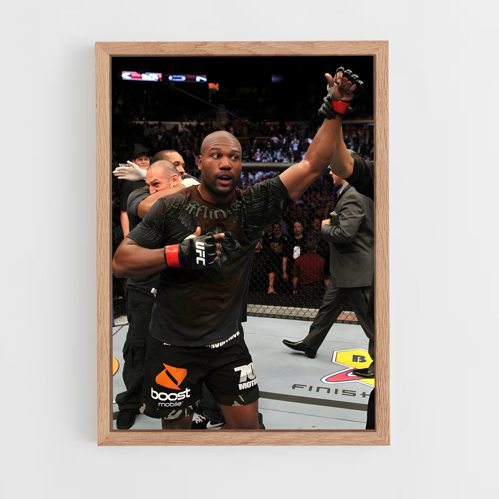 ap-quinton rampage jackson-7 cadre Bois clair