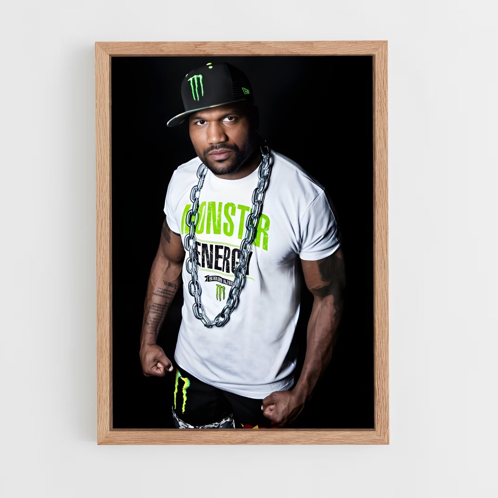 ap-quinton rampage jackson-8 cadre Bois clair