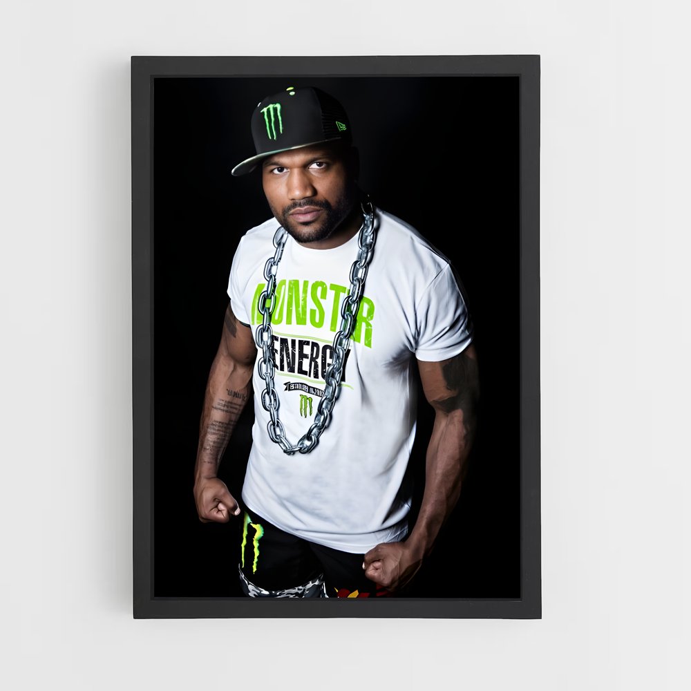 ap-quinton rampage jackson-8 cadre Noir