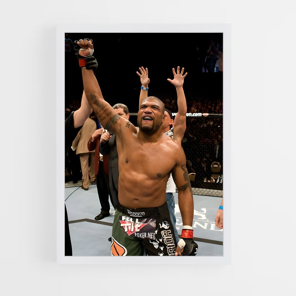 ap-quinton rampage jackson-9 cadre Blanc