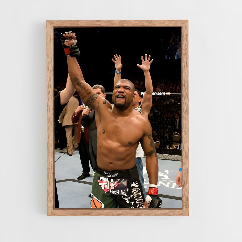 ap-quinton rampage jackson-9 cadre Bois clair
