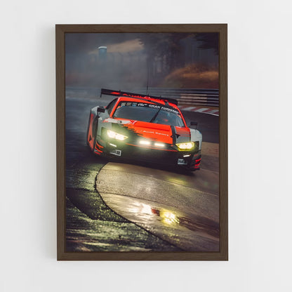 ap-r8 lms-1 cadre Bois foncé