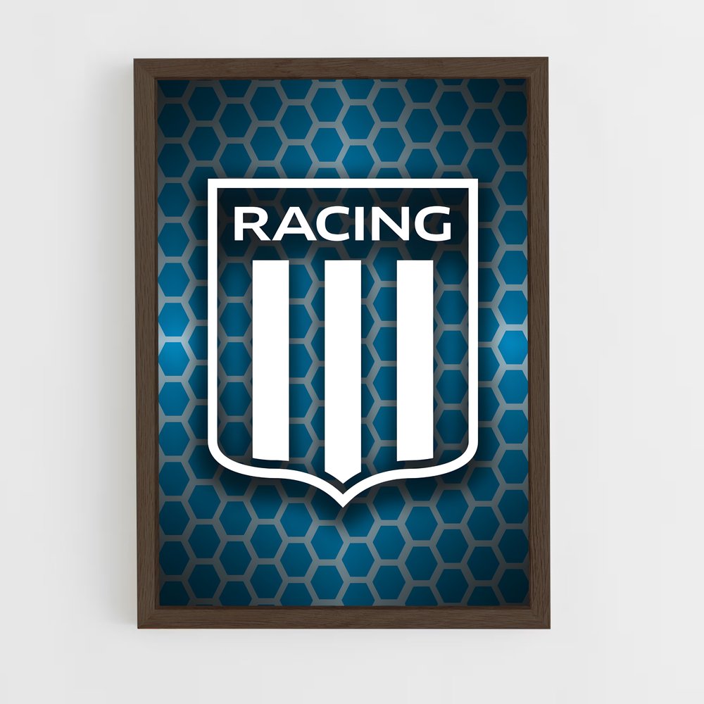 ap-racing club de avellaneda-11 cadre Bois foncé