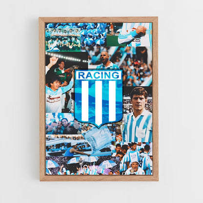 ap-racing club de avellaneda-15 cadre Bois clair