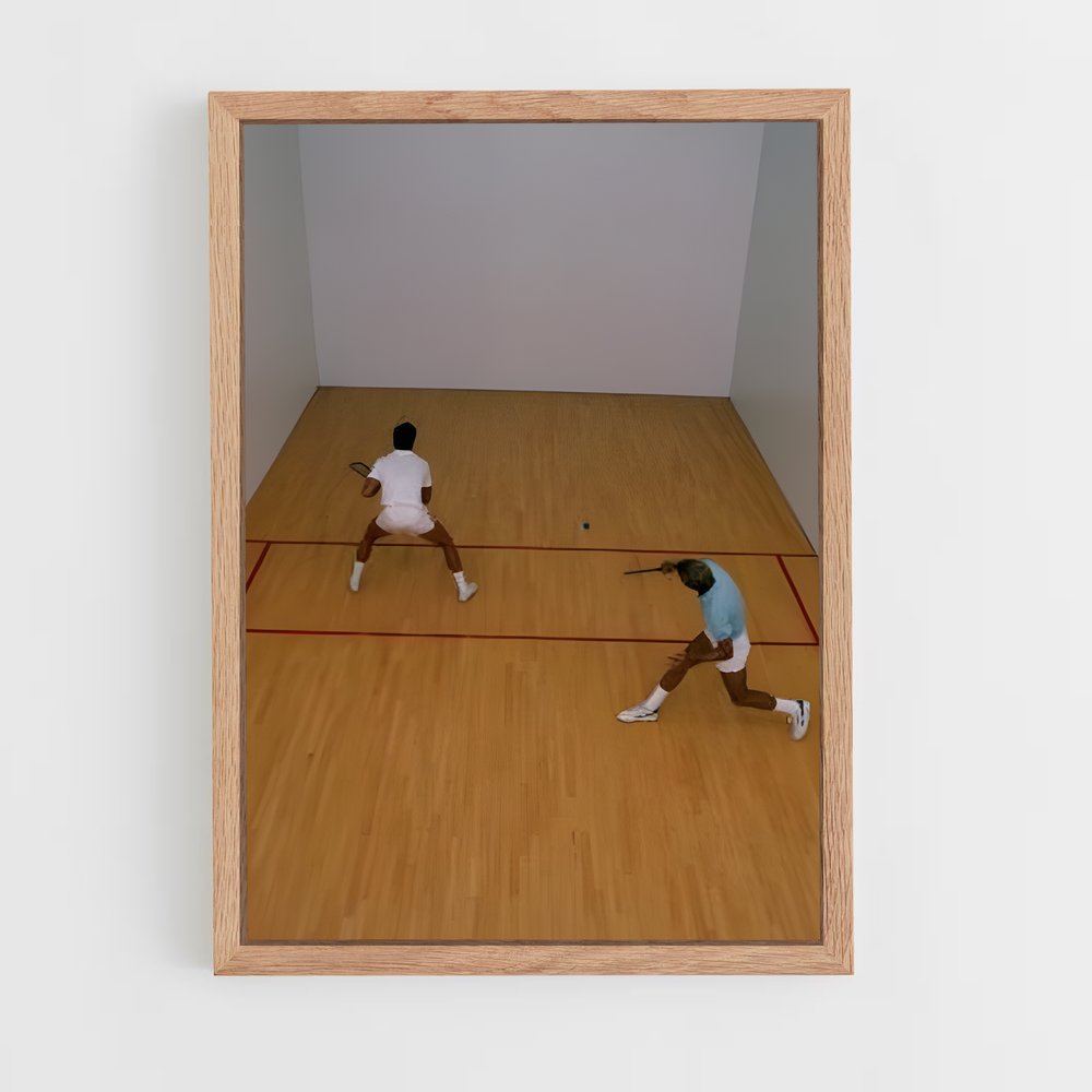 ap-racquetball-1 cadre Bois clair