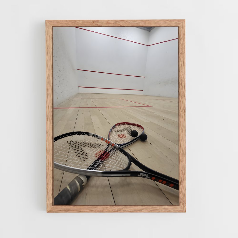 ap-racquetball-2 cadre Bois clair