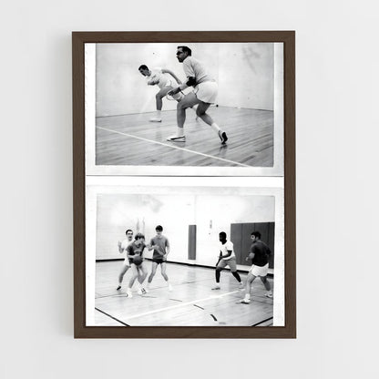 ap-racquetball court dynamics-1 cadre Bois foncé