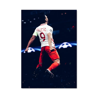 Poster Falcao en l'Air