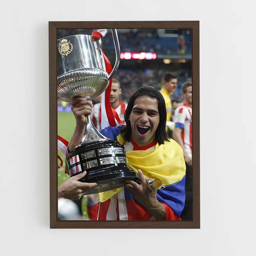 ap-radamel falcao-1 cadre Bois foncé