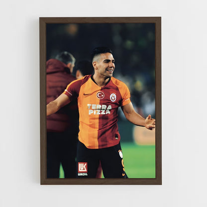 ap-radamel falcao-5 cadre Bois foncé