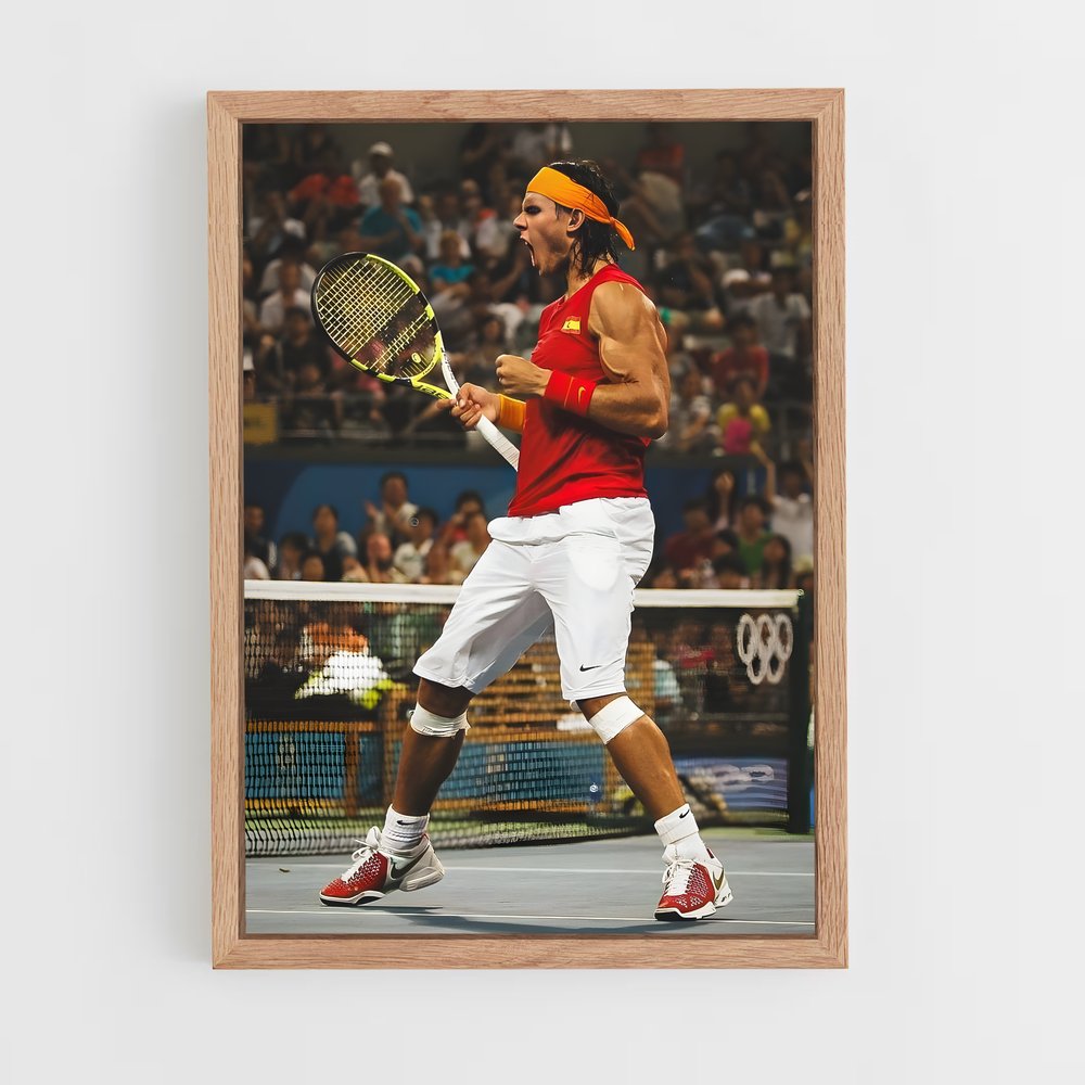 ap-rafael nadal-2 cadre Bois clair