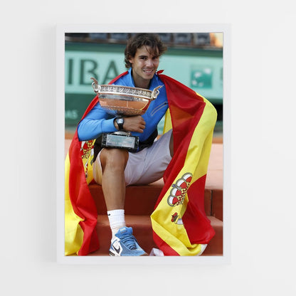 ap-rafael nadal-3 cadre Blanc