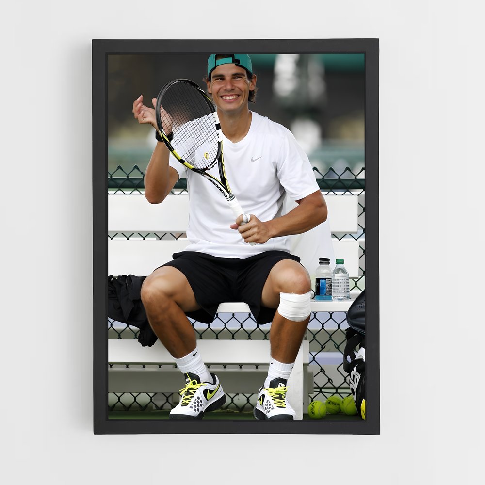 ap-rafael nadal-4 cadre Noir