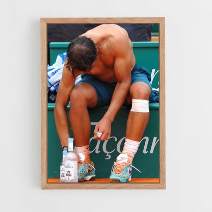 ap-rafael nadal-5 cadre Bois clair